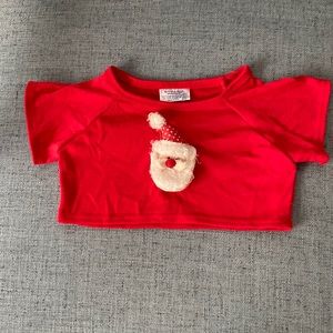 Build-a-Bear Accessory—Santa tshirt